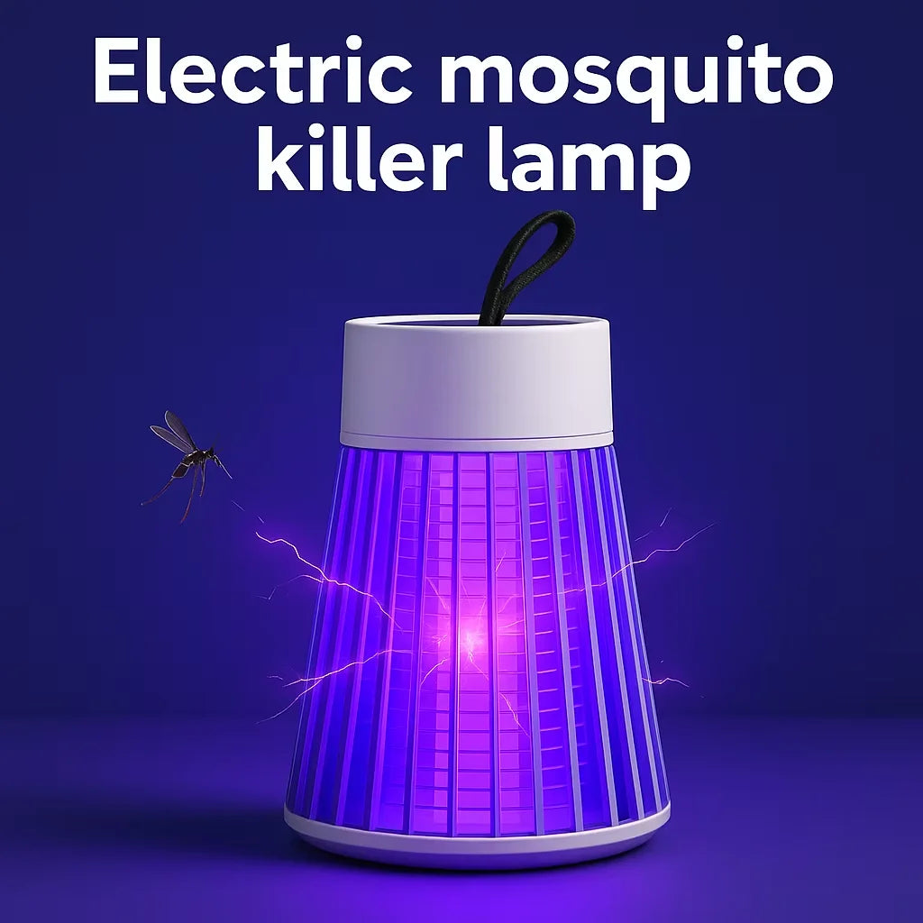 Lampe Anti-Moustiques Électrique 2-en-1 USB Lumière UV — CLEVI Paris