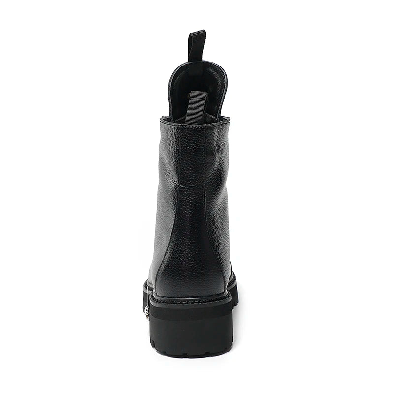 Bottines Chelsea Cuir Véritable & Laine Femme – Semelle Caoutchouc, Talon 2,5 cm, Tailles 34-43 – CLEVI Paris