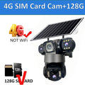 Caméra de Surveillance V380 Pro 4G Solaire 15MP 3 Objectifs PTZ Vision Nocturne – CLEVI Paris
