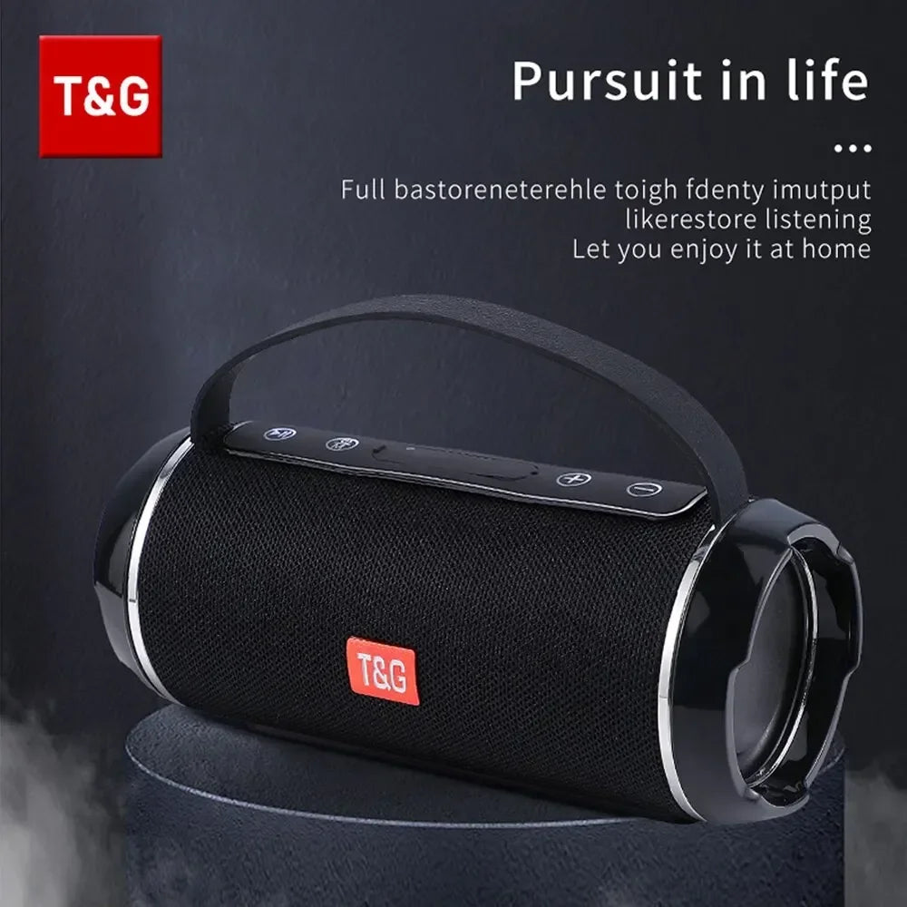 T&G TG116C Enceinte Bluetooth Portable Waterproof TWS 3D Stéréo – CLEVI Paris