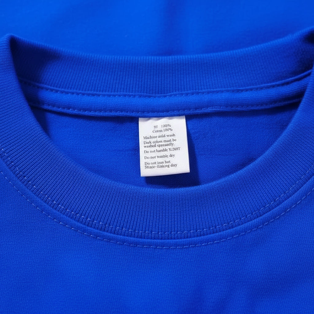 T-Shirt Unisexe Coton Lourd 400g Col Rond Manches Courtes Coupe Ample Été – CLEVI Paris