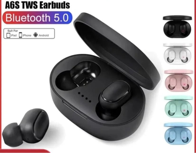 Écouteurs TWS A6S Bluetooth 5.0 Réduction de Bruit IPX5 – CLEVI Paris