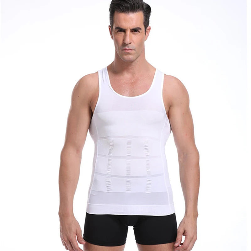 Gilet Gainant Homme Compression Ventre Plat Taille Mince — CLEVI Paris