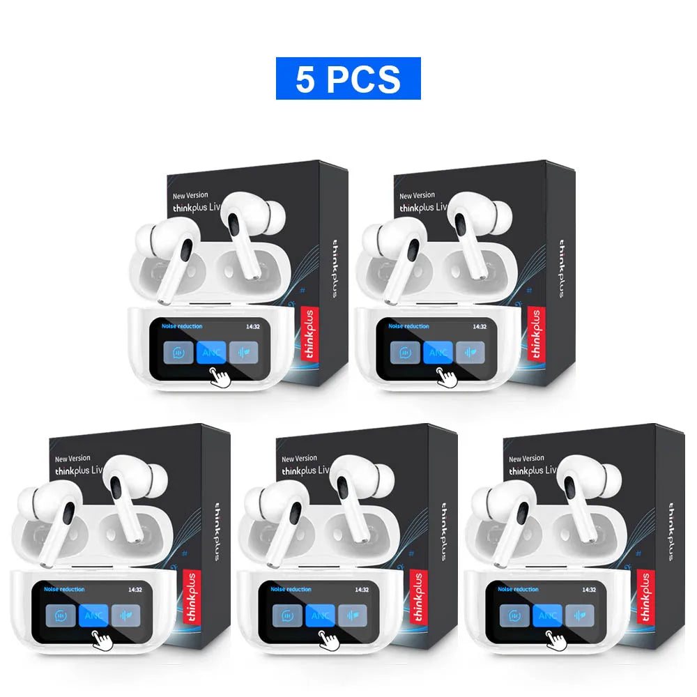 Écouteurs TWS ThinkPlus ANC Écran Tactile Micro HD Gaming – CLEVI Paris