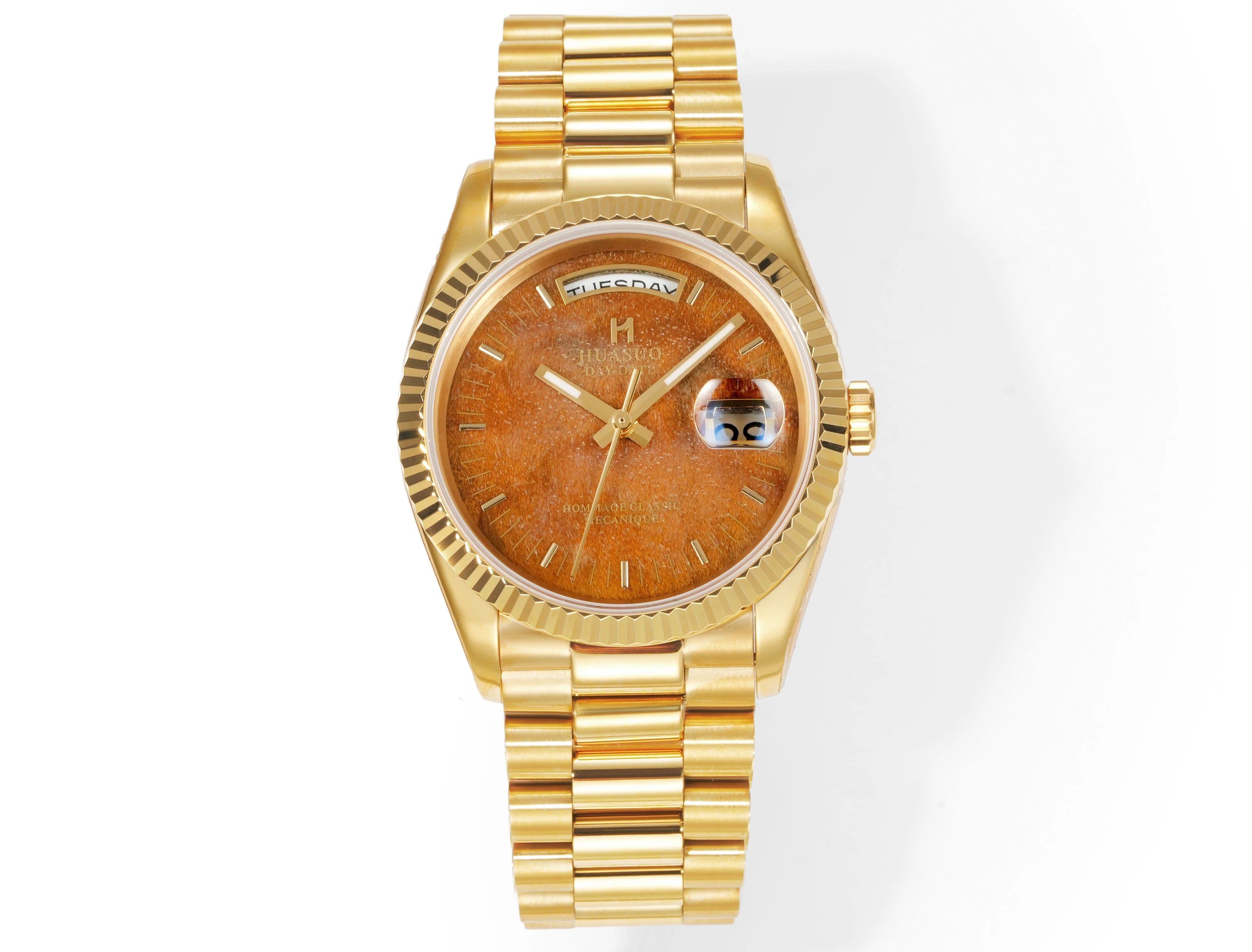 Montre Homme Automatique Cadran Laqué Artisanal Huasuo – CLEVI Paris