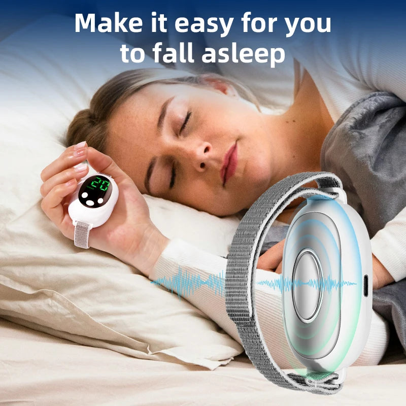 Appareil de Massage EMS Anti-Insomnie – Aide au Sommeil par Microcourant – CLEVI Paris