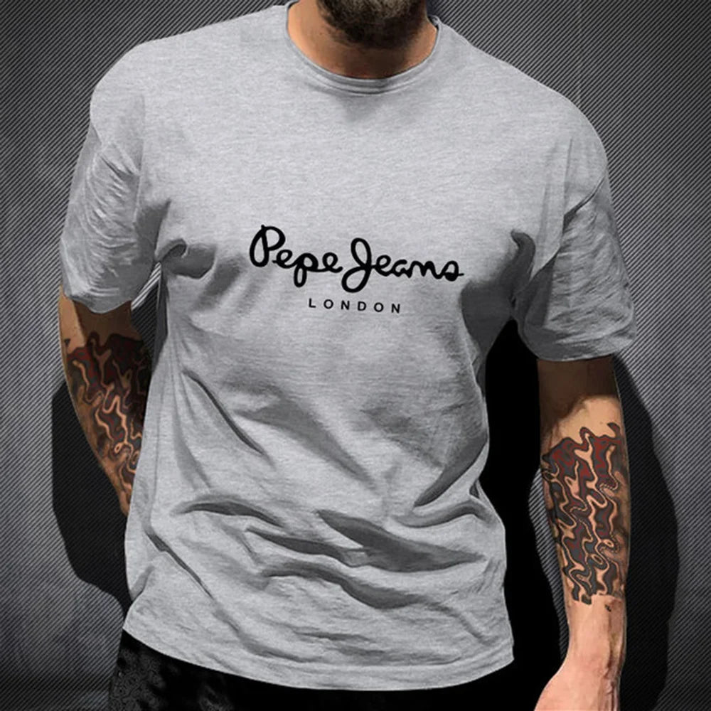T-Shirt Homme 100% Coton Streetwear Y2K Style Japonais 3 Coloris Grandes Tailles S-5XL – CLEVI Paris