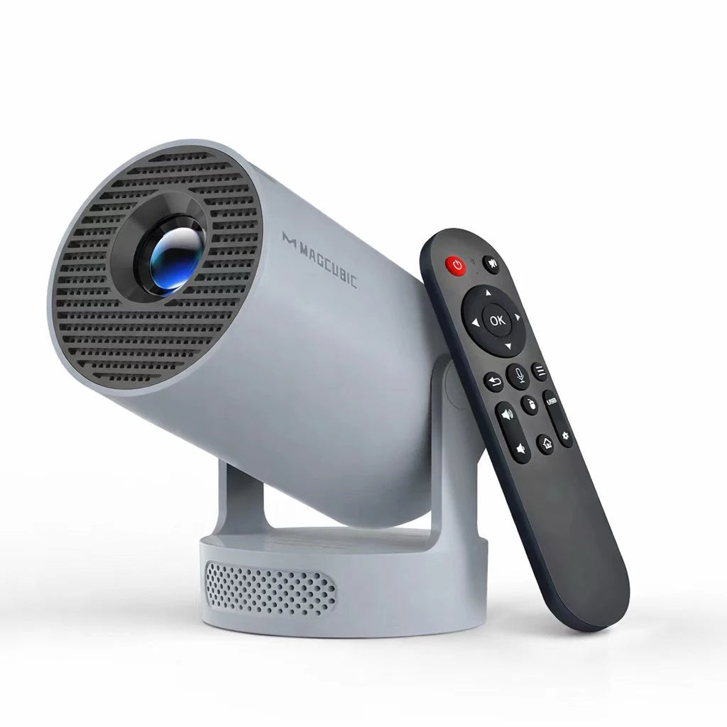 Vidéoprojecteur Mini Magcubic HY300 Pro+ – Android 14, WiFi 6, 290 ANSI, 8K, Bluetooth 5.4, Rotation 180° – CLEVI Paris