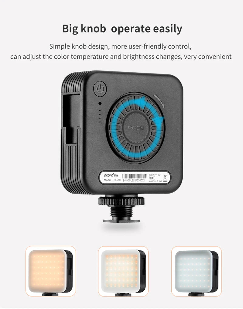 Caméscope Ordro AC5 PLUS 4K Sony CMOS Zoom 12x WiFi Écran 3,1" Micro LED Kit Complet – CLEVI Paris