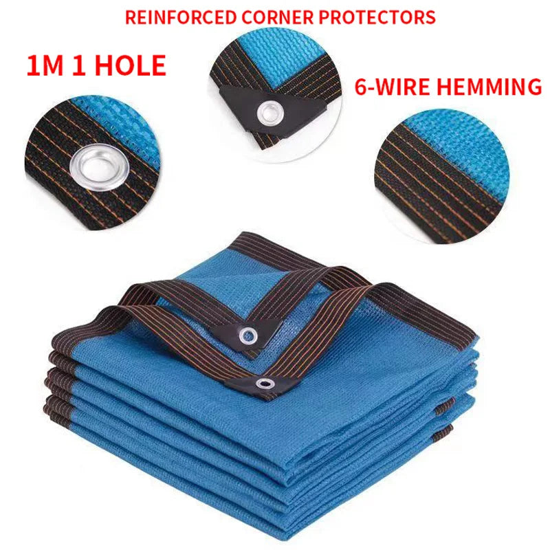 Voile d'Ombrage HDPE Anti-UV | Filet Pare-Soleil Jardin Terrasse Balcon – CLEVI Paris