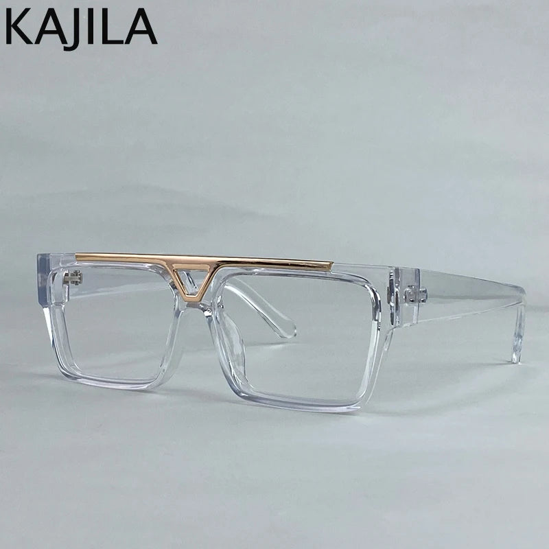 Lunettes de Soleil Oversize Carrées Steampunk Homme – Polarisées ou Dégradées UV400 Catégorie 3 Style Vintage Punk – CLEVI Paris