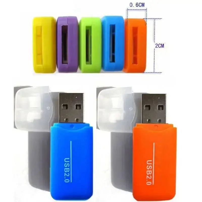 Lecteur de Carte Mémoire USB 2.0 Mini TF | Adaptateur Carte SIM PC & Ordinateur Portable – CLEVI Paris