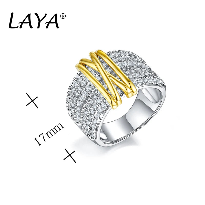 Bague Argent 925 Zircon Multi-Rangs – CLEVI Paris
