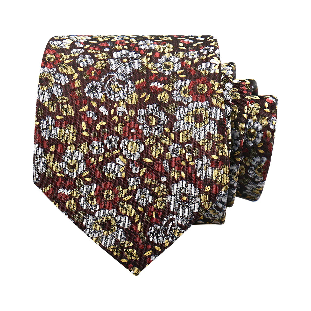 Cravate unisexe jacquard à motifs – CLEVI Paris