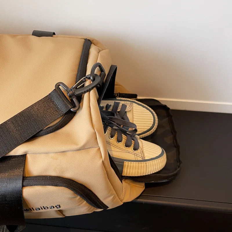 Sac de Sport Fitness 35L Compartiment Chaussures Voyage Unisexe – CLEVI Paris