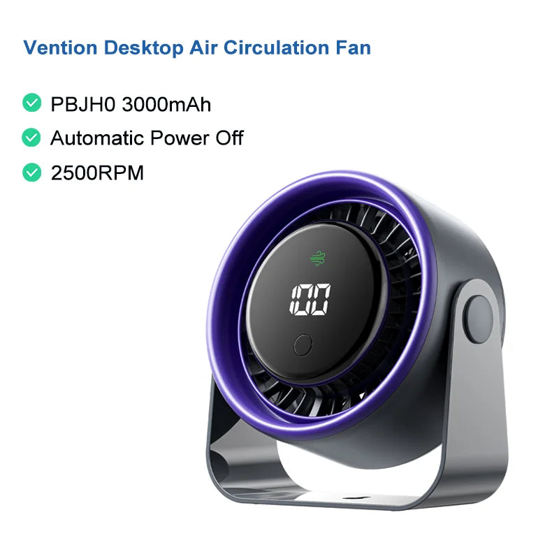 Ventilateur de bureau Vention PBJ – CLEVI Paris