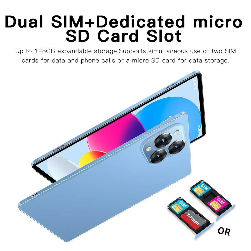 Tablette Pad 15 Pro 11" – Android 14, 5G, Dual SIM, jusqu’à 22Go/2To