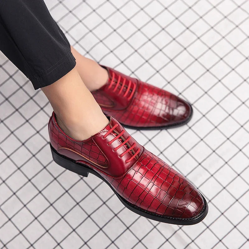 Mocassin Homme Cuir Verni Slip-On Respirant Semelle Massage | Casual Chic EU 38-48