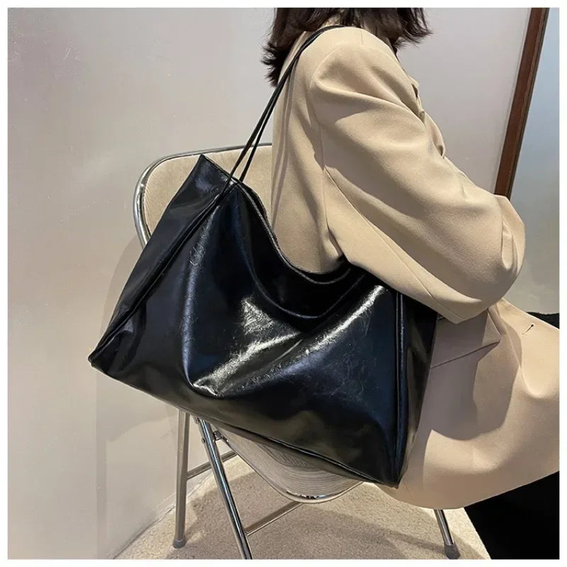Sac Cabas Femme Cuir PU Grande Capacité — CLEVI Paris