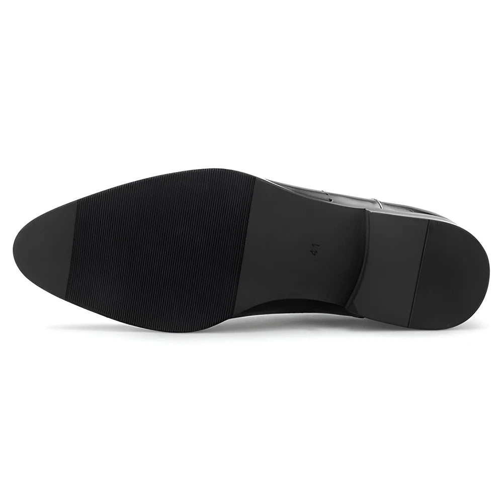 Derby Homme Cuir Pleine Fleur Bout Rond Imperméable | Business Quotidien EU 39-46