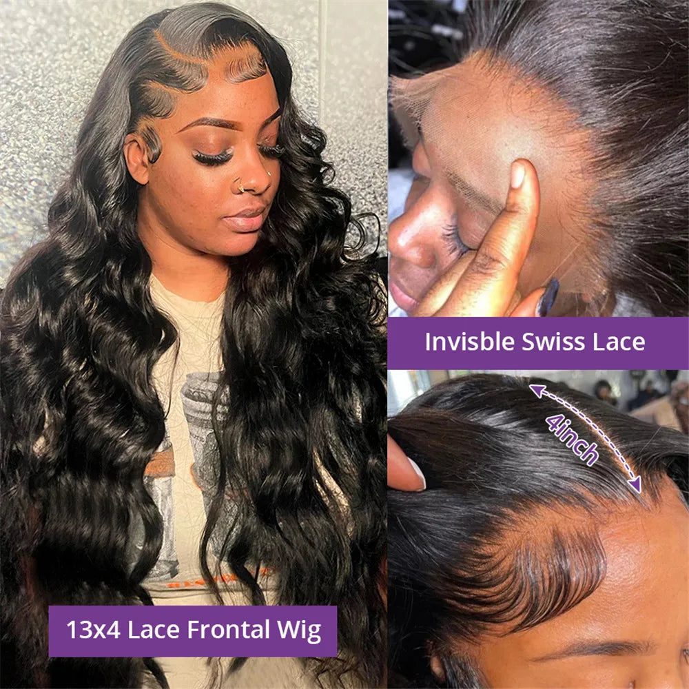 Perruque Body Wave HD Lace Front Cheveux Humains Remy – CLEVI Paris