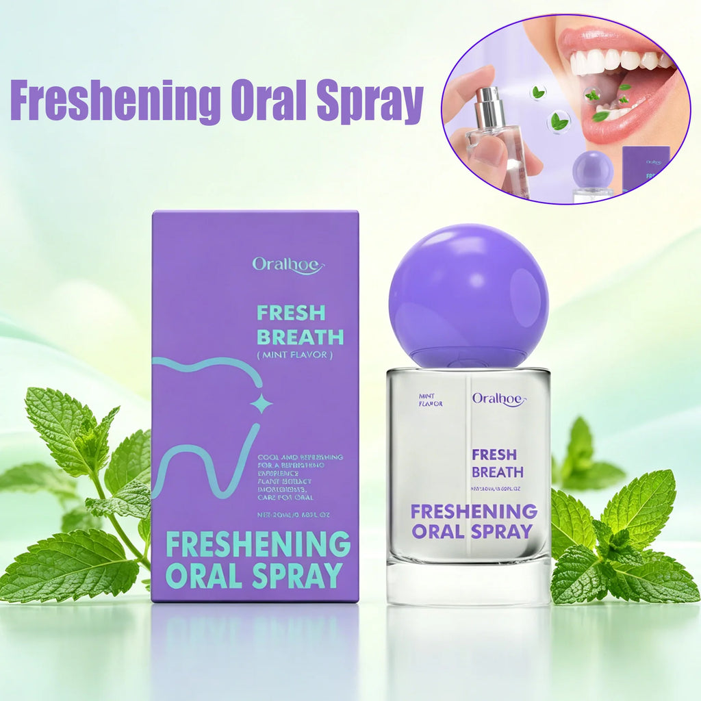 Spray Buccal Haleine Fraîche Menthe eelhoe – Longue Durée, Sans Alcool & Portable – CLEVI Paris