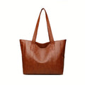 Sac À Main PU Vintage Grande Capacité Femme 36x28cm Bureau – CLEVI Paris
