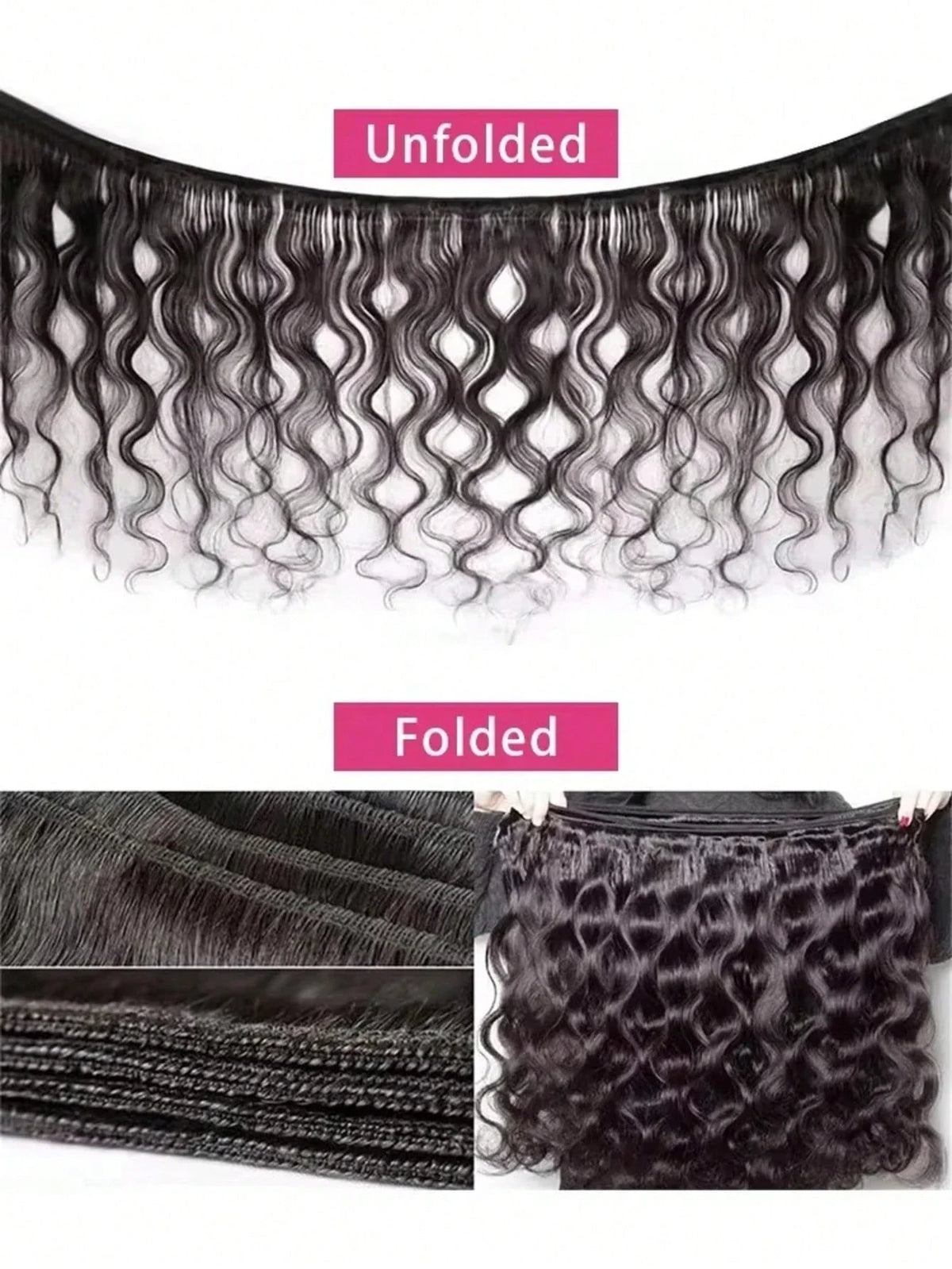 16A Raw Bundles Human Hair Body Wave 1/3/4 – CLEVI Paris