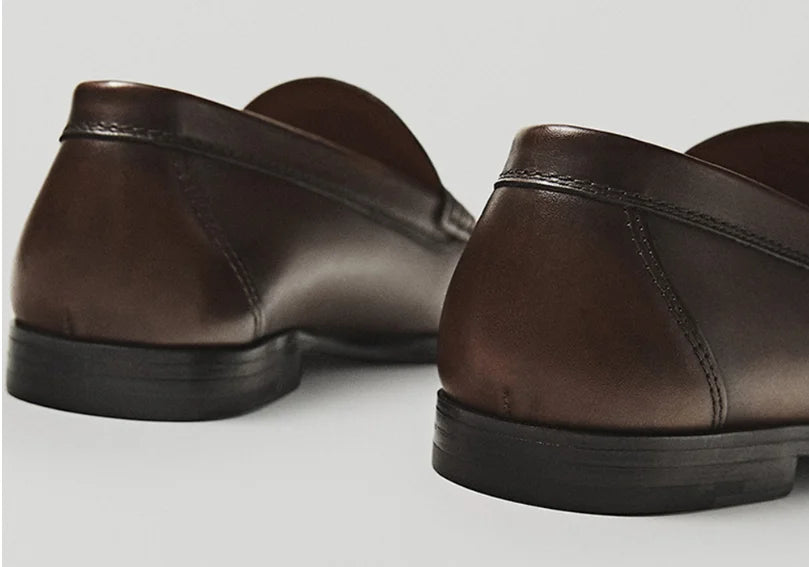 Oxford Homme Cuir Vache Respirant Imperméable Mocassin Driving – CLEVI Paris