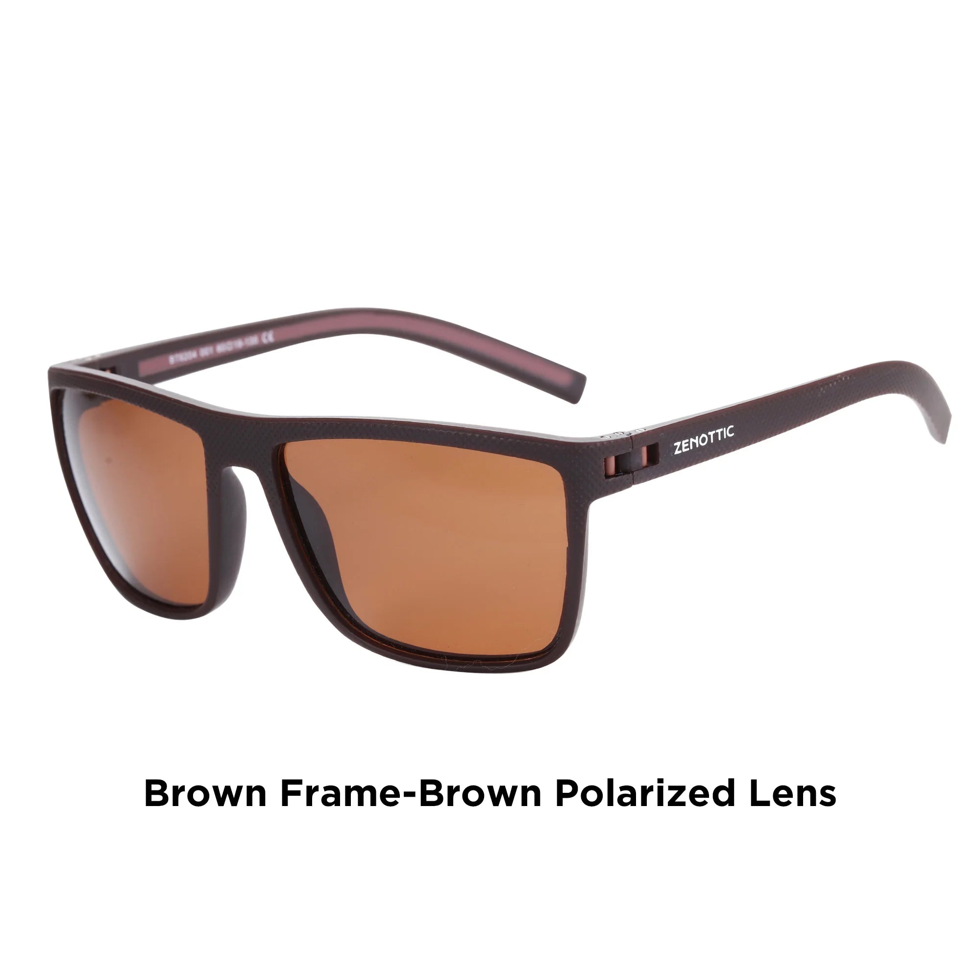 Lunettes de Soleil Carrées Polarisées TR90 UV400 Anti-Reflets Unisexe 23 Coloris – CLEVI Paris