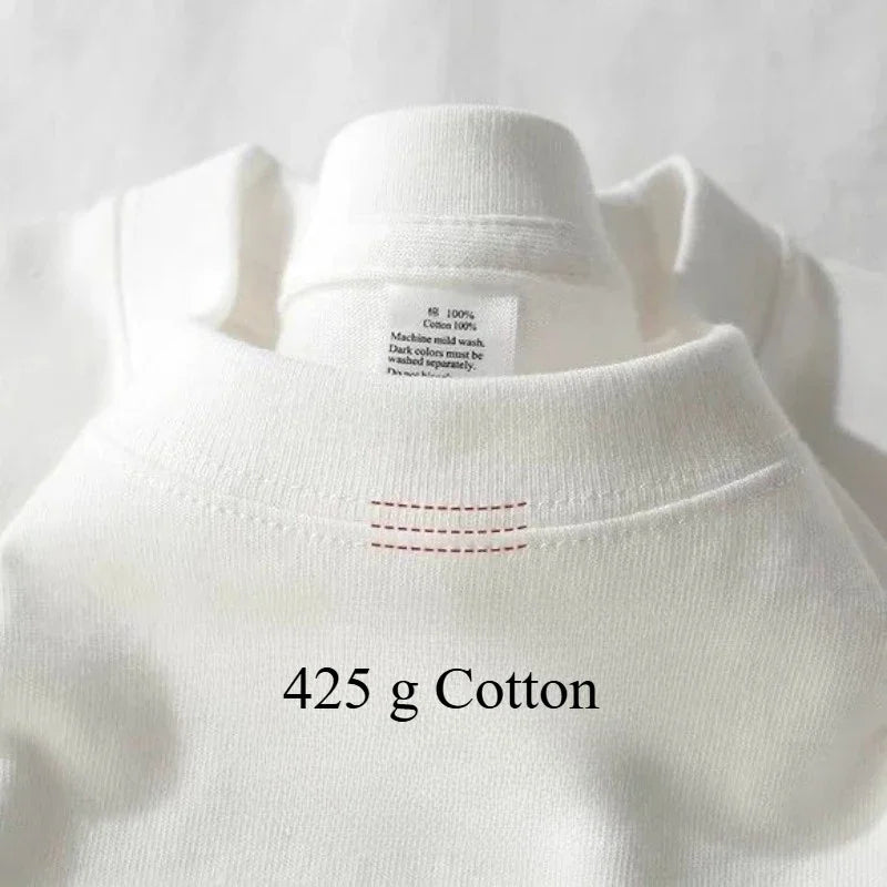 T-Shirt Homme 100% Coton 425g Col Rond Respirant Coupe Basique 6 Coloris – CLEVI Paris
