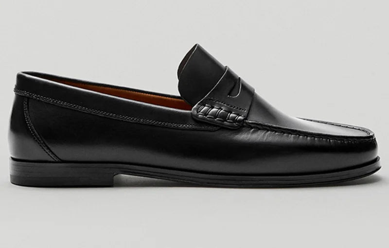 Oxford Homme Cuir Vache Respirant Imperméable Mocassin Driving – CLEVI Paris
