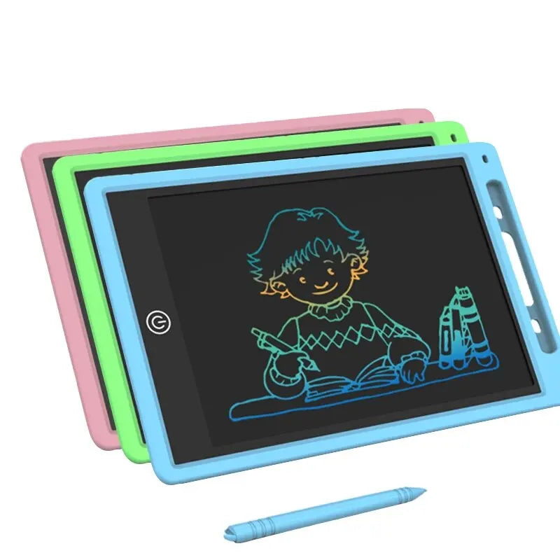 Tablette LCD Enfant | Écriture Effaçable, Plastique ABS, 4 Tailles, Dessin & Éducation – CLEVI Paris