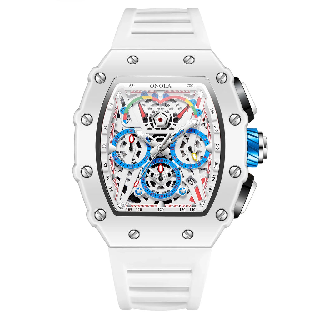 Montre Homme ONOLA Chronographe Quartz Multifonction – CLEVI Paris