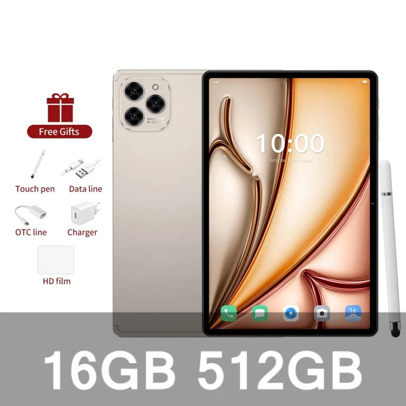 Tablette K-Touch 16 Pro 10,1" Android 5G – 10000mAh | Double SIM | Version Globale