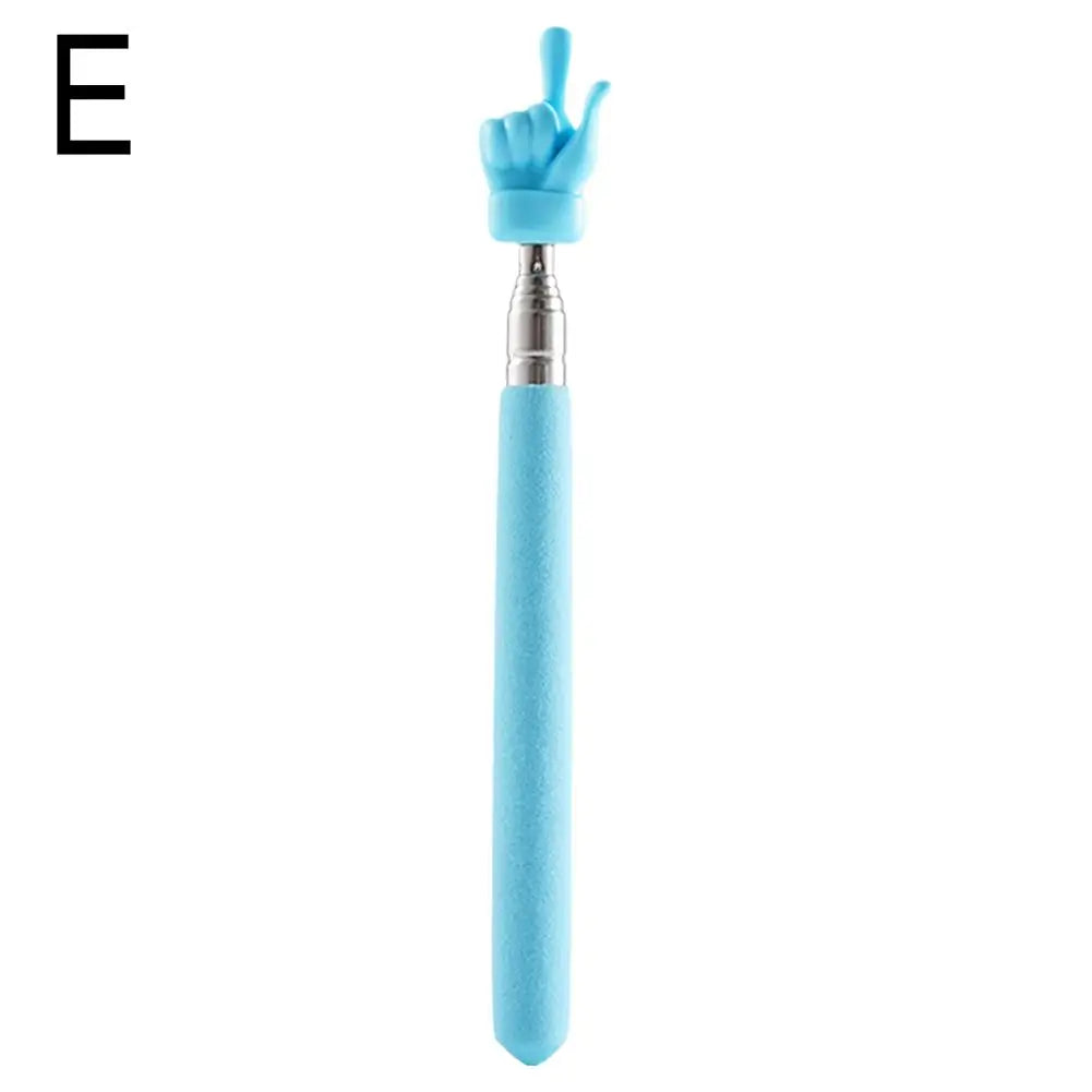 Baguette Télescopique Enseignant Acier Inoxydable | Design Main, 17–55 cm, École & Formation – CLEVI Paris