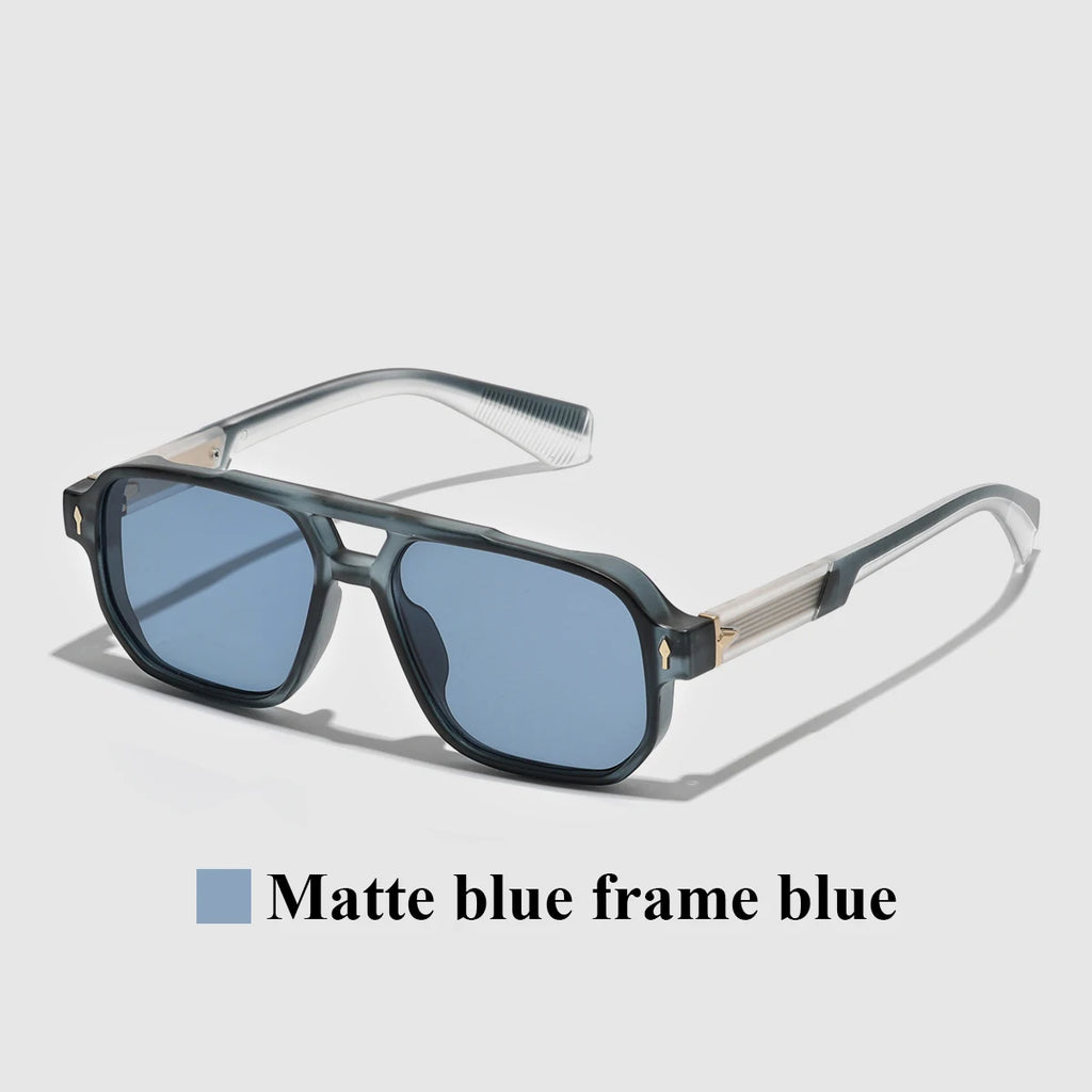 Lunettes de Soleil Rétro 2026 Monture Transparente UV400 – CLEVI Paris