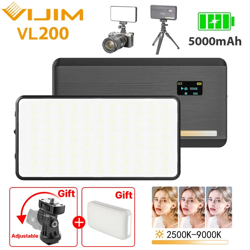 Lampe vidéo LED Ulanzi VL200 – CLEVI Paris