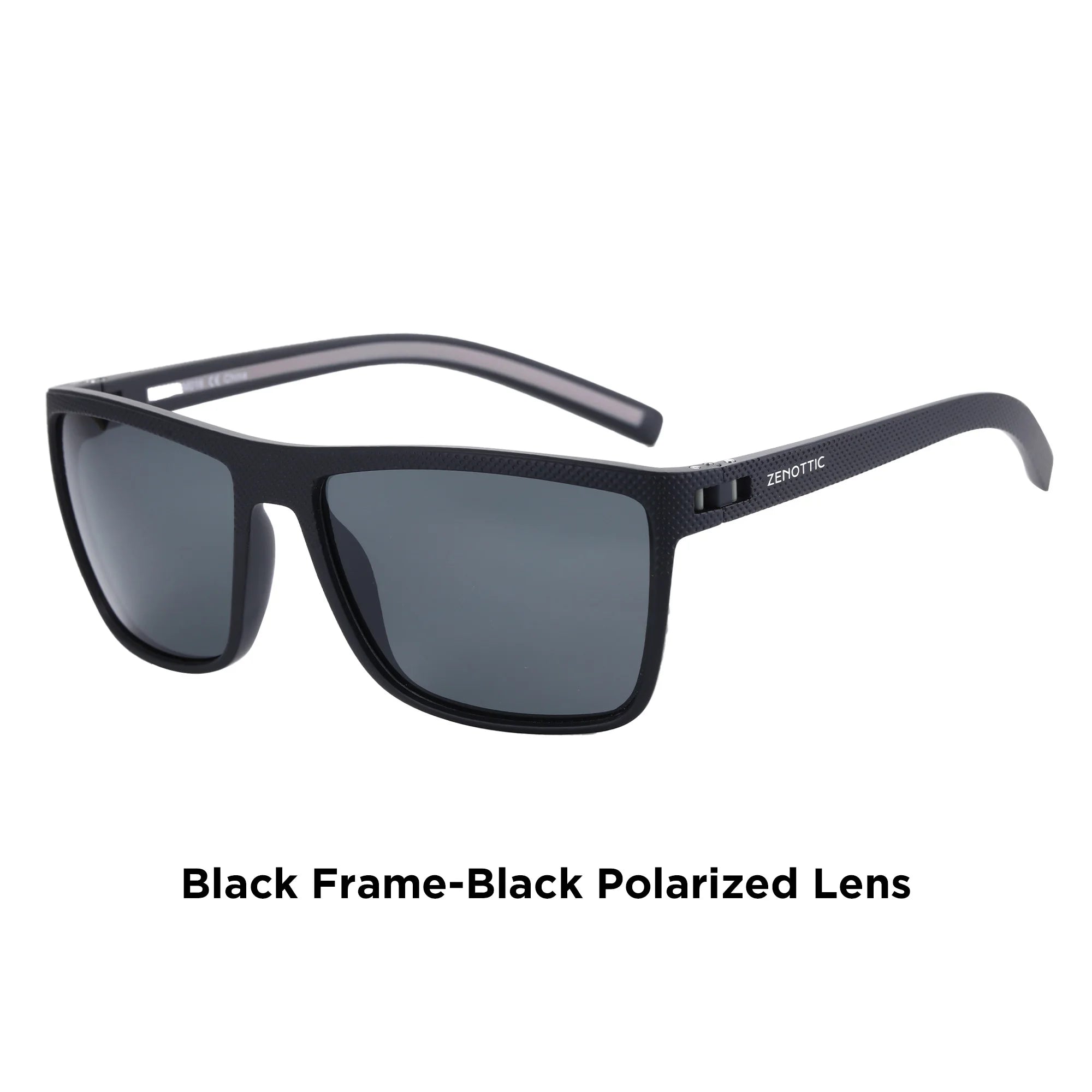 Lunettes de Soleil Carrées Polarisées TR90 UV400 Anti-Reflets Unisexe 23 Coloris – CLEVI Paris