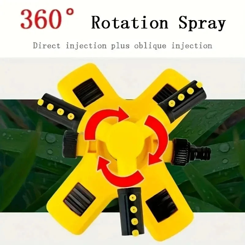 Arroseur Rotatif 360° Automatique – Tuyau Jardin 10m / 20m avec Buse Spray