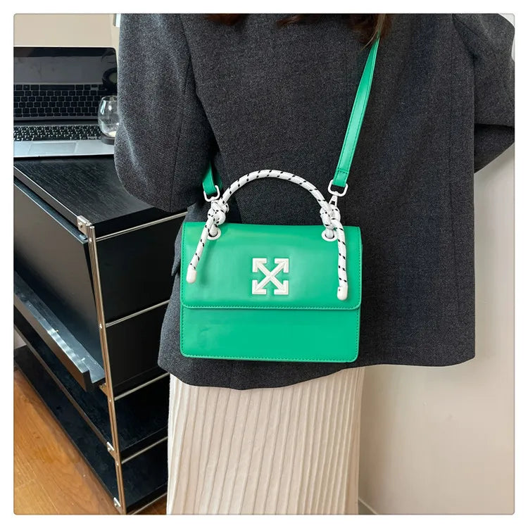 Sac Carré Femme Simili Cuir Texturé Rétro Satchel Bandoulière Ajustable – CLEVI Paris