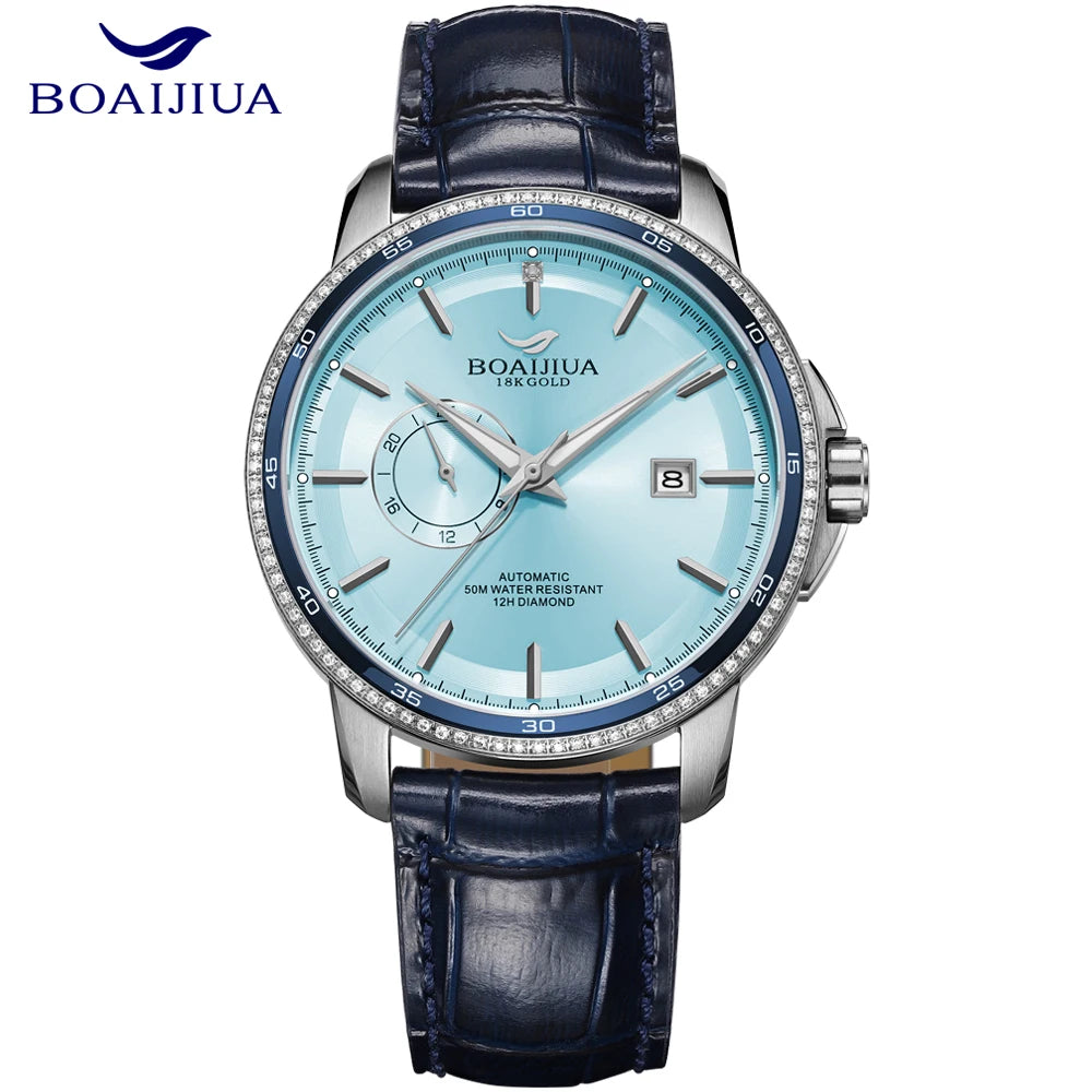 Montre BORIAGE B8001 Automatique Homme Saphir Miyota 8217 Waterproof 50M – CLEVI Paris