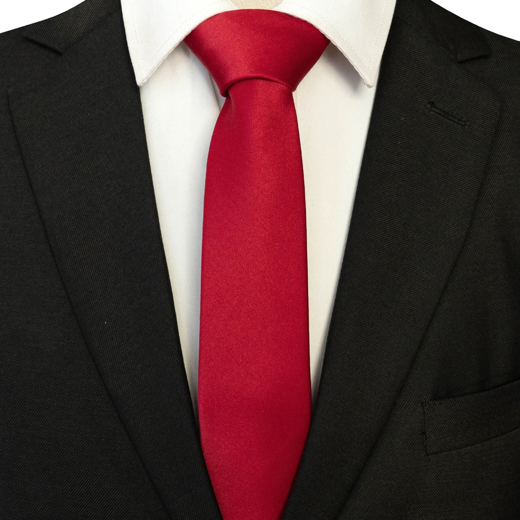Cravate homme unie 6 cm – CLEVI Paris
