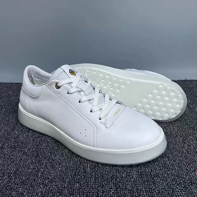 Sneakers Homme Cuir Vache Véritable Respirant Semelle TPU Antidérapante Plateforme VRKK – CLEVI Paris
