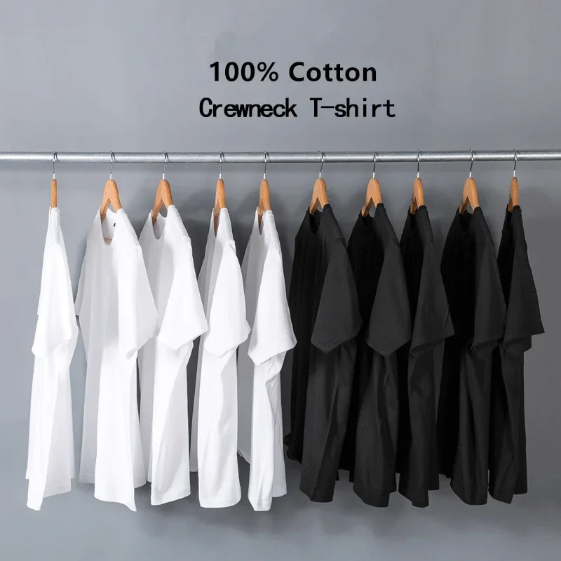 T-Shirt Homme 100% Coton Streetwear Y2K Style Japonais 3 Coloris Grandes Tailles S-5XL – CLEVI Paris