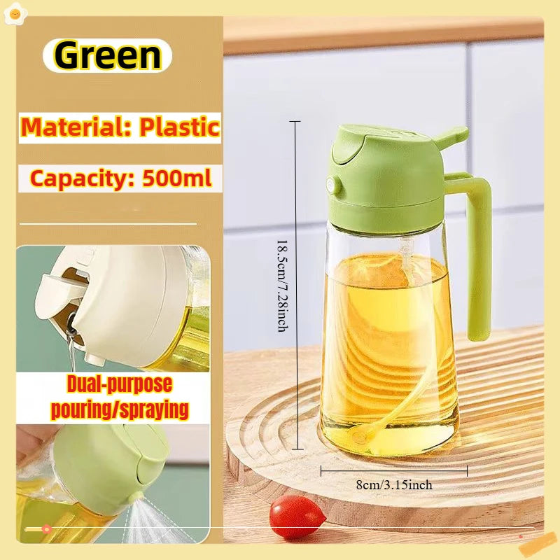 Vaporisateur d'Huile Cuisine BBQ | Spray Huile Plastique PE 200-500 ml – CLEVI Paris
