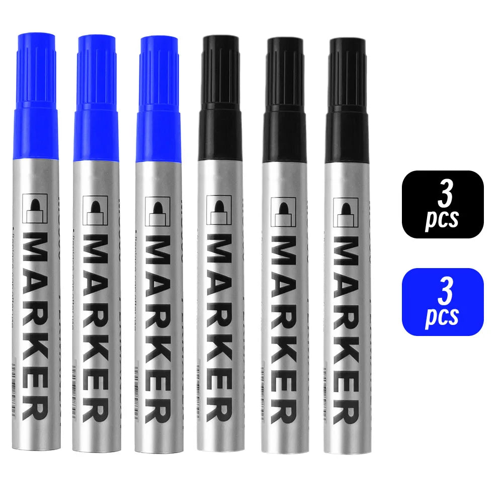 Marqueur Permanent Imperméable Séchage Rapide Pneu Verre Métal Lot 1 à 20 – CLEVI Paris