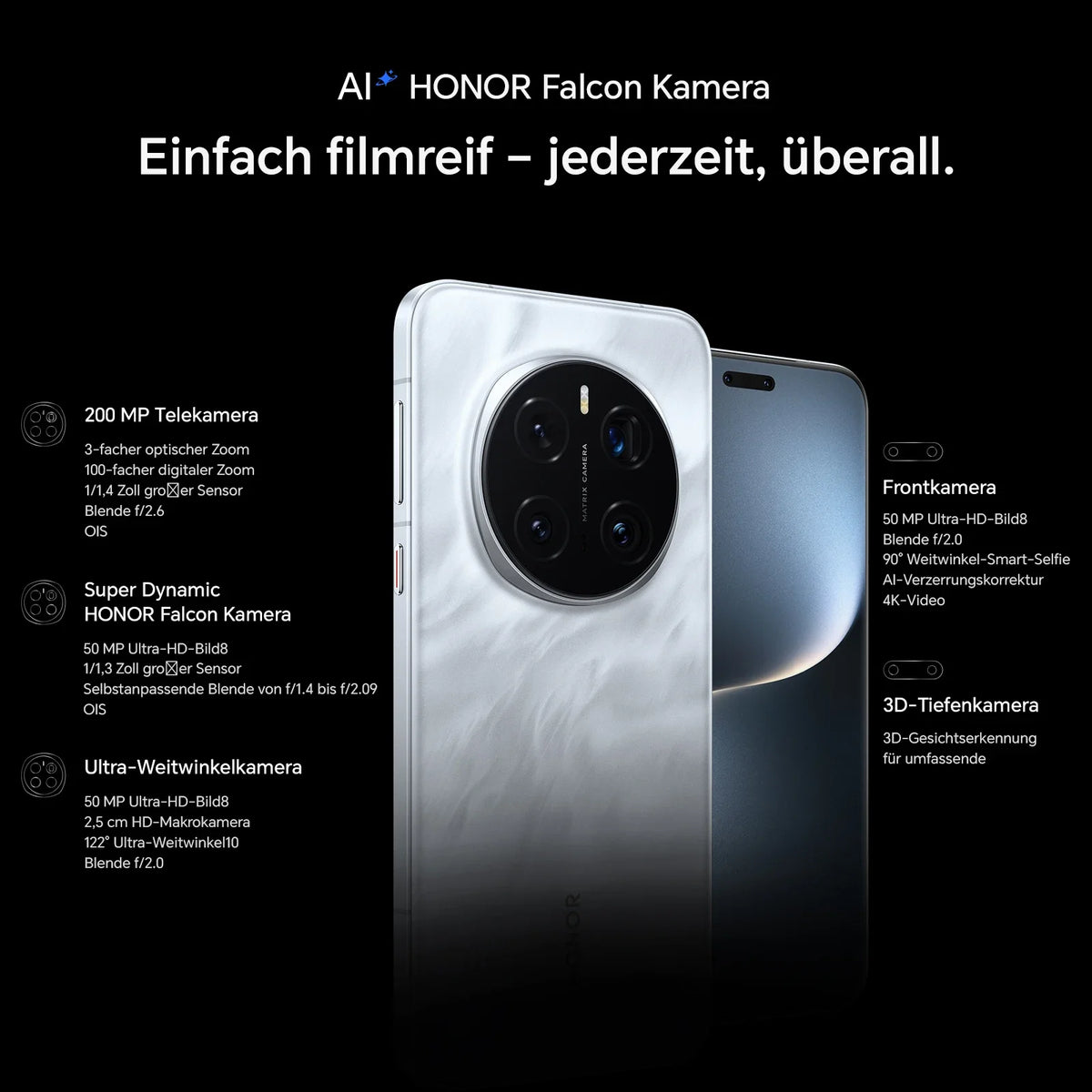 HONOR Magic7 Pro 5G 12 Go / 512 Go – CLEVI Paris