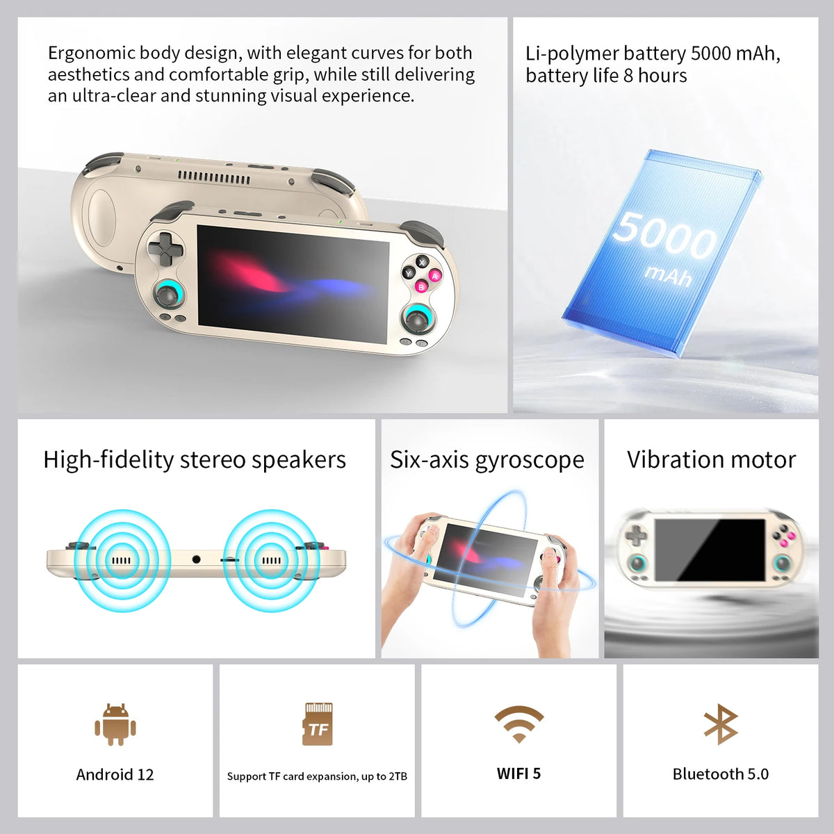 Console portable Anbernic RG Vita Android – CLEVI Paris