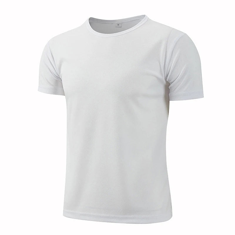 T-shirt Sport Manches Courtes Unisexe Polyester | Séchage Rapide, Gym & Running, 15 Coloris, Tailles S à 4XL – CLEVI Paris